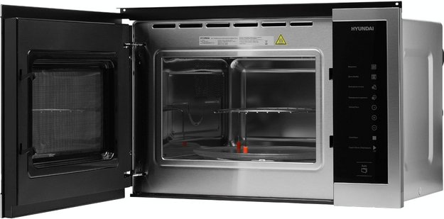 Встраиваемая микроволновая печь Hyundai HBW 2560 IX в Тюмени (preview 7)