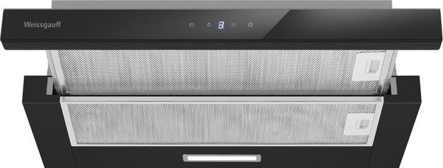 Встраиваемая вытяжка Weissgauff TEL 600 2M Touch Black Glass в Тюмени (preview 4)