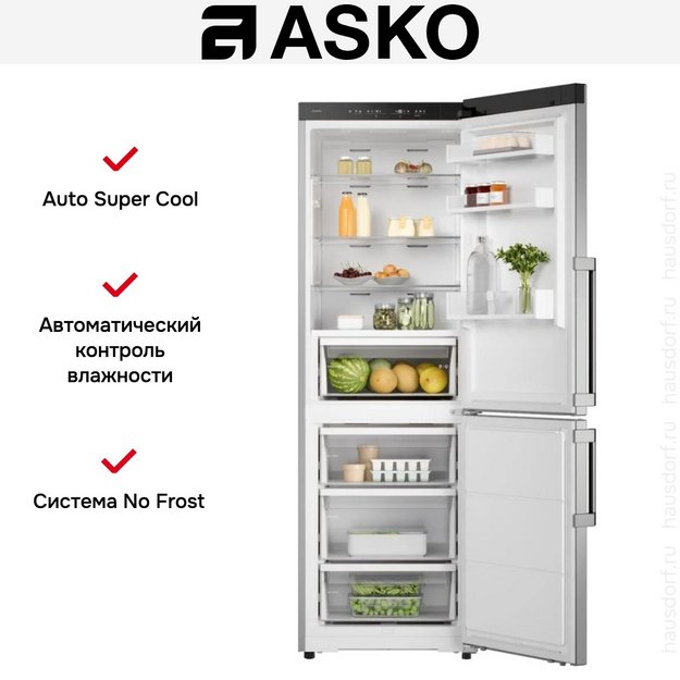 Холодильник Asko RFC286KNBS1 в Тюмени (preview 6)