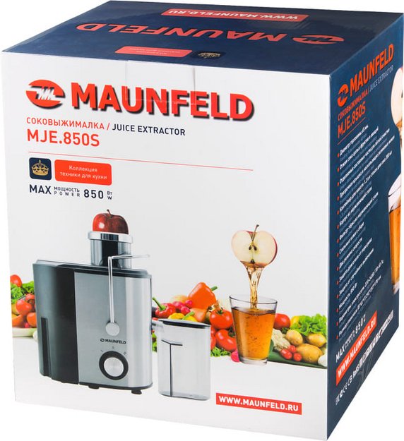 Соковыжималка Maunfeld MJE.850S в Тюмени (preview 9)