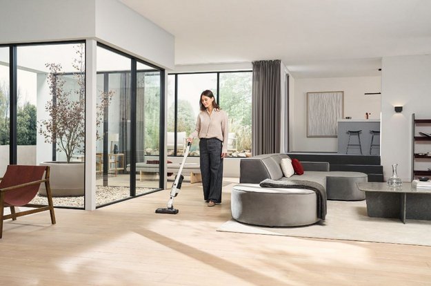 Пылесос Miele SWDL0 Triflex HX3 Бриллиантовый белый (Brilliant white) в Тюмени (preview 4)