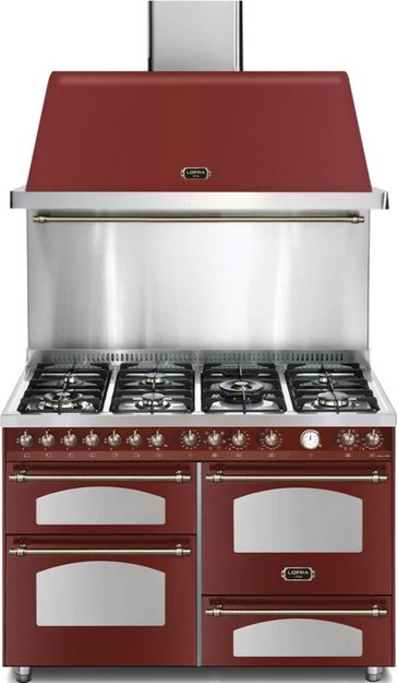 Вытяжка Lofra DOLCEVITA 120 RED BURGUNDY & BRONZE в Тюмени (preview 4)