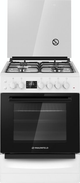 Комбинированная плита Maunfeld MGC60ECW05 в Тюмени (preview 1)