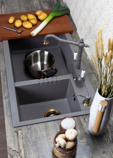 Мойка Omoikiri TEDORI 86-2-LB-BL в Тюмени (preview 2)