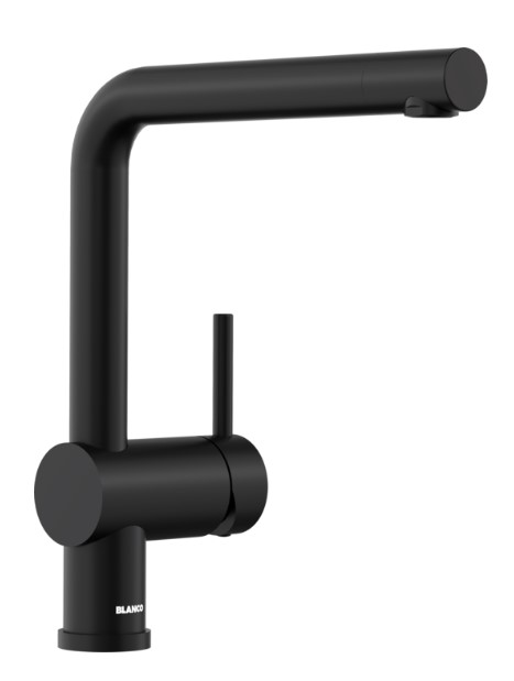 Смеситель Blanco LINUS 525806 Silgranit матовый черный в Тюмени (preview 1)