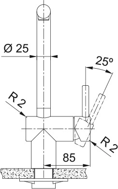 Смеситель Franke Atlas Neo сталь PVD черный матовый в Тюмени (preview 4)