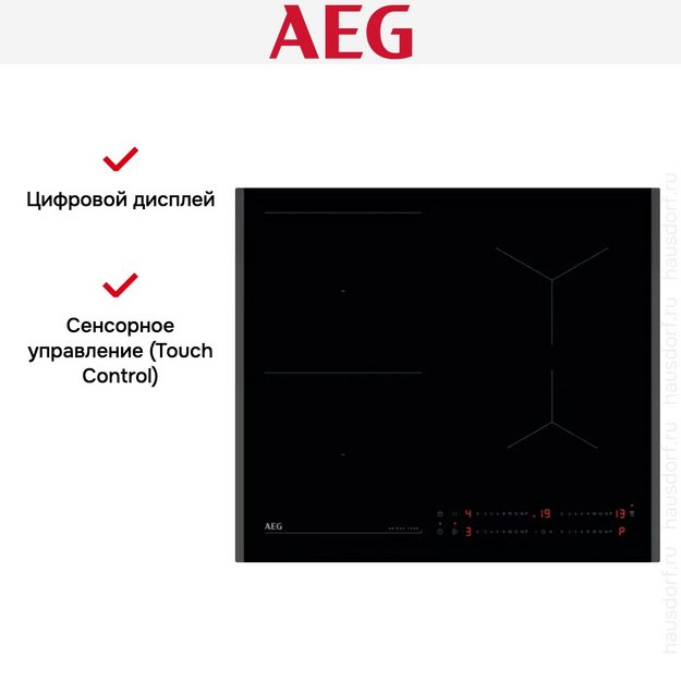 Варочная панель AEG TO64IB00FB в Тюмени (preview 4)