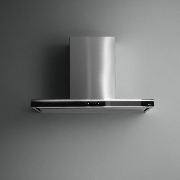 Вытяжка Falmec SILENCE LUMINA NRS 90 INOX VETRO NERO (800) в Тюмени (preview 4)