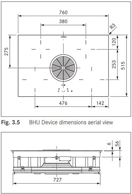 Варочная панель с вытяжкой BORA BHU в Тюмени (preview 6)