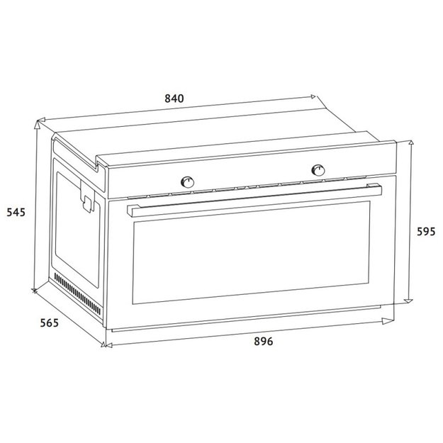 Электрический духовой шкаф Korting OKB 7129 SGW в Тюмени (preview 3)