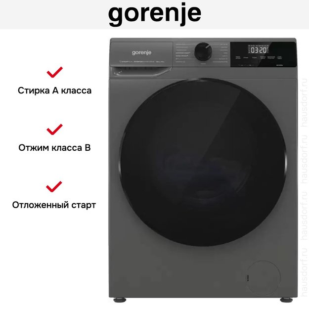 Стирально-сушильная машина Gorenje W2D2A164ADSS/C в Тюмени (preview 14)