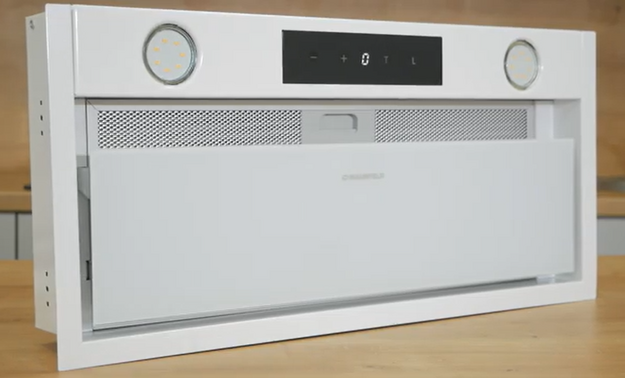 Встраиваемая кухонная вытяжка MAUNFELD Crosby Light 70 нержавеющая сталь в Тюмени (video 1)