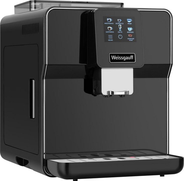 Кофемашина Weissgauff WCM-330 TFT Touch Cappuccino Nero в Тюмени (preview 3)