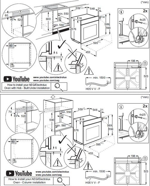 Духовой шкаф Electrolux EOE8P38X в Тюмени (preview 5)