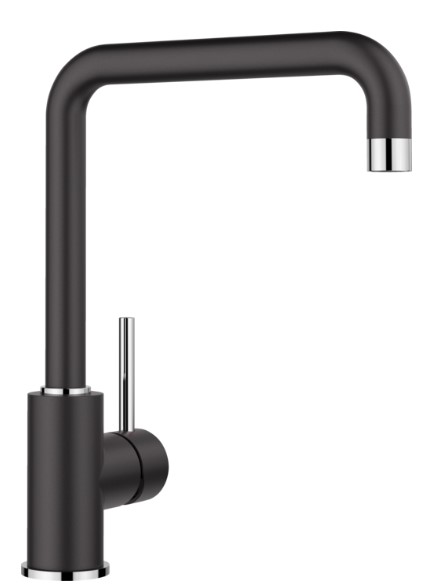 Смеситель Blanco MILI 526159 Silgranit черный в Тюмени (preview 1)