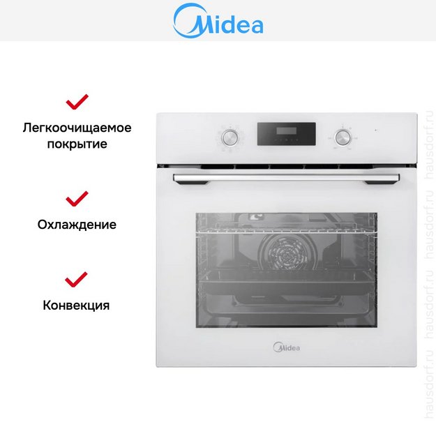Духовой шкаф Midea MO69103GW в Тюмени (preview 9)