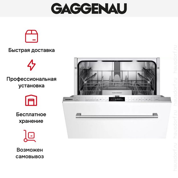 Встраиваемая посудомоечная машина Gaggenau DF261100 в Тюмени (preview 8)