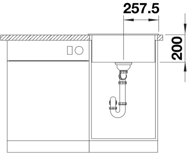 Мойка BLANCO NAYA 5 Silgranit белый в Тюмени (preview 4)