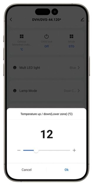 Встраиваемый винный шкаф Dunavox DVH-70.185DB.TO в Тюмени (preview 4)