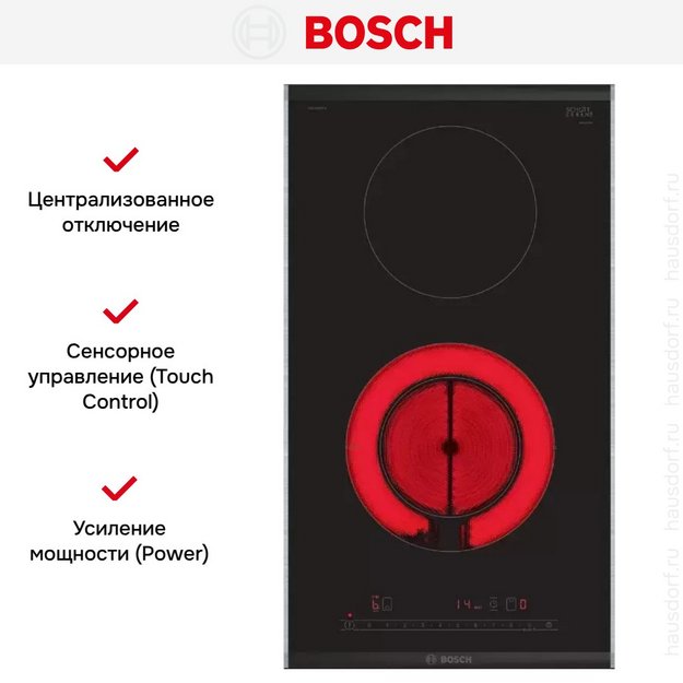 Варочная панель Bosch PKF375FP2E в Тюмени (preview 6)