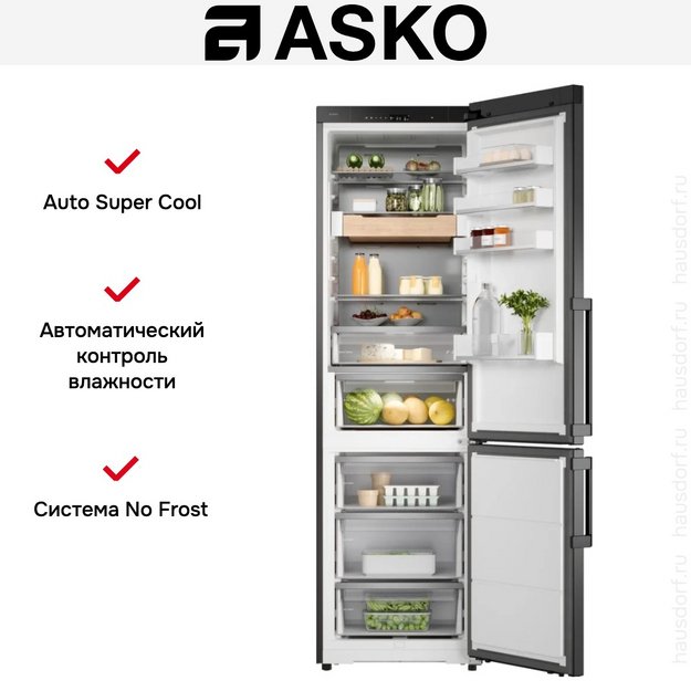 Холодильник Asko RFC526RNBB1 в Тюмени (preview 7)