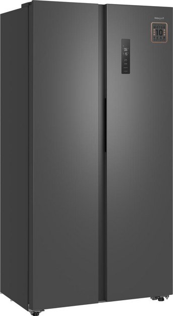 Отдельностоящий холодильник с инвертором Weissgauff WSBS 600 NoFrost Inverter Dark Grey в Тюмени (preview 4)