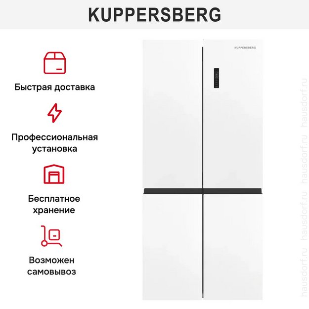 Холодильник Kuppersberg NFFD 186 WG в Тюмени (preview 6)