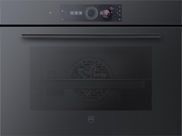 Духовой шкаф V-ZUG Combair V6000 45 C6T-21050 (черное стекло) в Тюмени (preview 1)