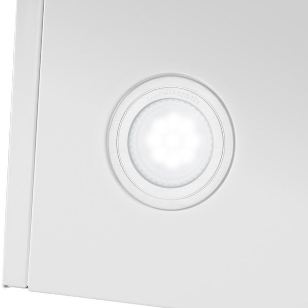 Кухонная вытяжка MAUNFELD Moon 60 белый\вставка сатин в Тюмени (preview 9)