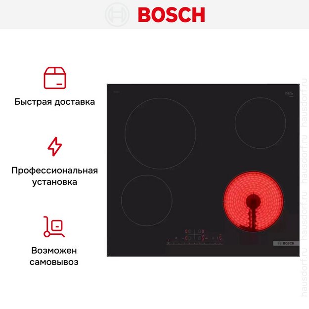 Электрическая варочная панель Bosch PKE611FP2E в Тюмени (preview 8)