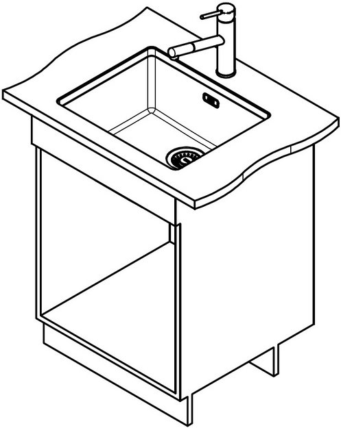 Мойка Franke FEX 110-50 сталь в Тюмени (preview 2)