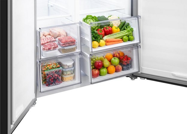 Отдельностоящий холодильник с инвертором Weissgauff WSBS 550 Built-in NoFrost Inverter Black в Тюмени (preview 14)
