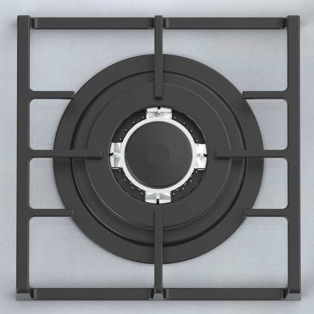 Газовая стеклянная варочная панель Korting HGG 9835 CTW в Тюмени (preview 2)