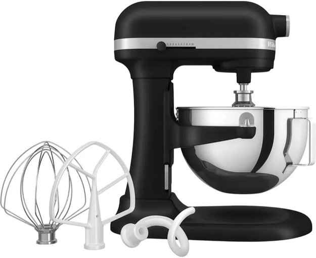 Миксер профессиональный KitchenAid Heavy Duty 5KSM55SXXEBM в Тюмени (фото 3) Миксер профессиональный KitchenAid Heavy Duty 5KSM55SXXEBM в Тюмени (preview 3)