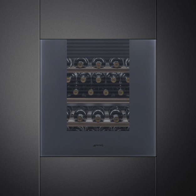 Встраиваемый холодильный шкаф для вина Smeg CVI129G в Тюмени (фото 2) Встраиваемый холодильный шкаф для вина Smeg CVI129G в Тюмени (preview 2)