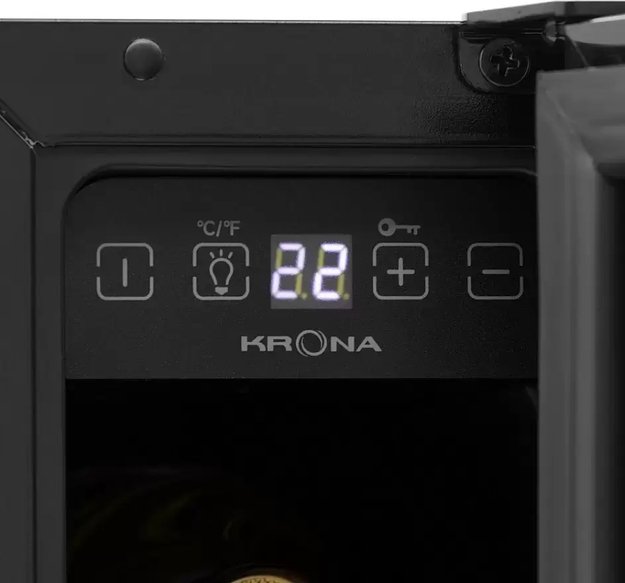 Встраиваемый винный шкаф Krona BADEN 82/7 BL в Тюмени (preview 7)