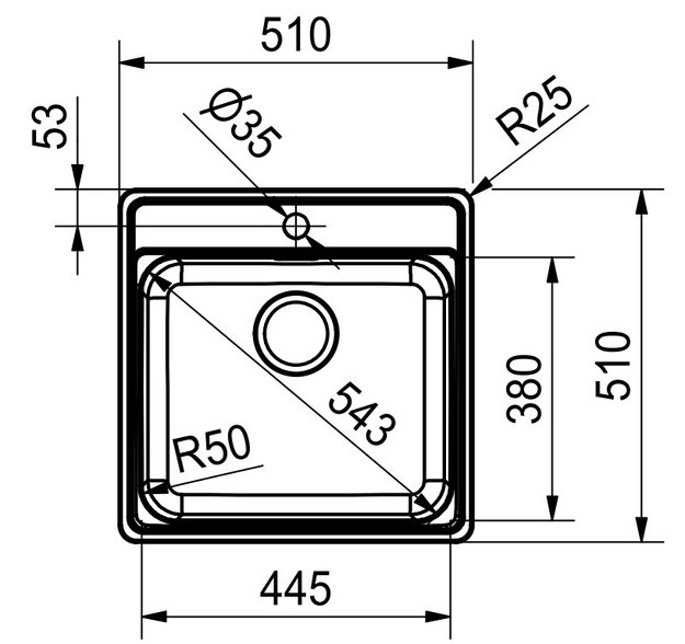 Мойка Franke BCX 610-51 TL сталь в Тюмени (preview 2)