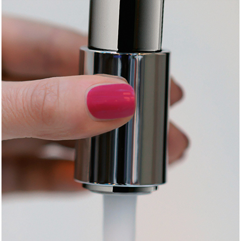 Смеситель Franke Pescara поворотный ноcик Up & Down черный матовый в Тюмени (preview 2)