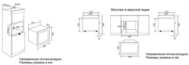 Встраиваемая микроволновая печь Graude MWG 38.0 SB в Тюмени (preview 5)