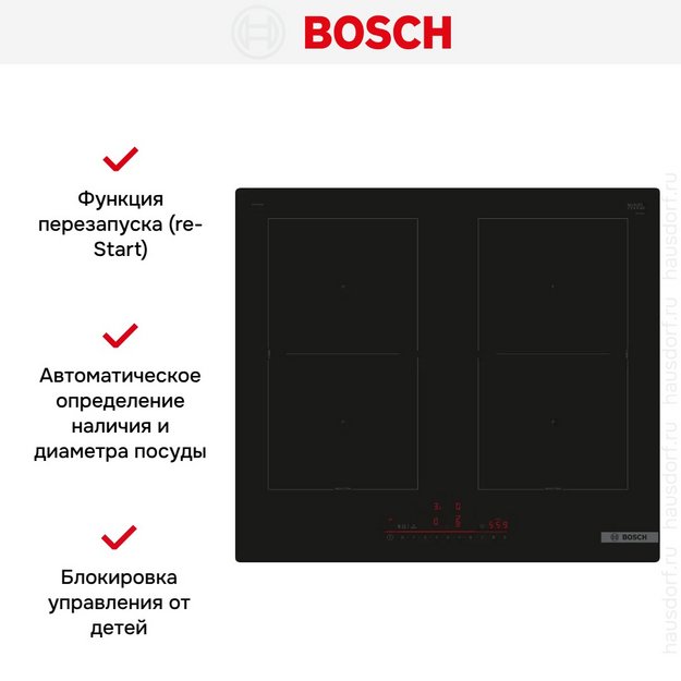 Индукционная варочная панель Bosch PVQ61RHB1E в Тюмени (preview 6)
