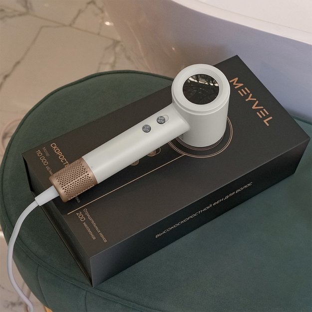 Фен Meyvel MF9-1600 (Jade White) в Тюмени (preview 9)