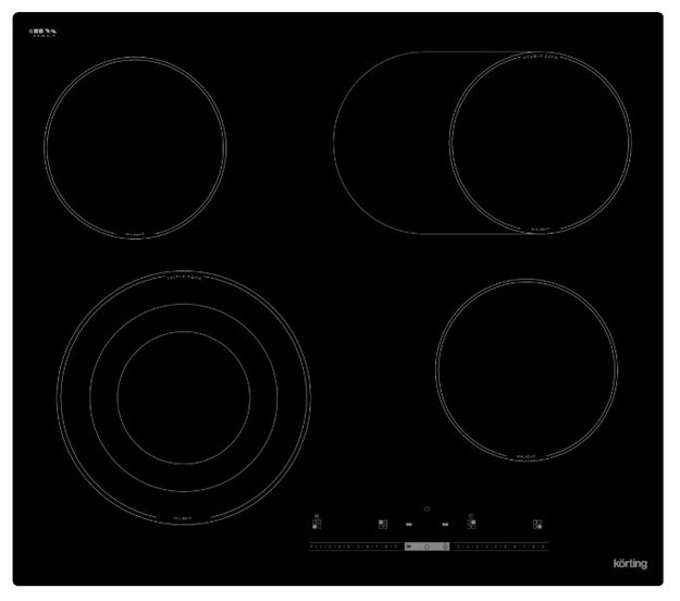 Электрическая варочная панель Korting HK 63910 B в Тюмени (preview 2)