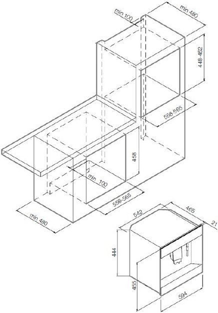 Встраиваемая кофемашина Graude KV 45.0 S в Тюмени (preview 11)