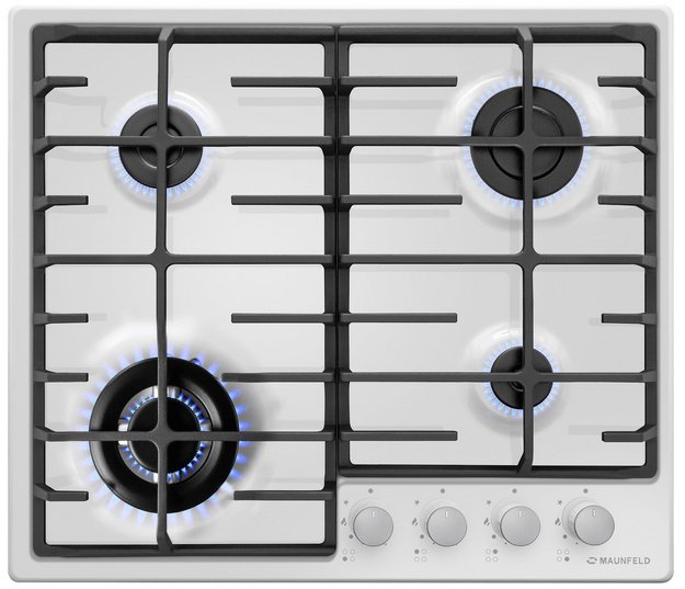 Газовая варочная панель Maunfeld EGHE.64.63CW/G в Тюмени (preview 2)