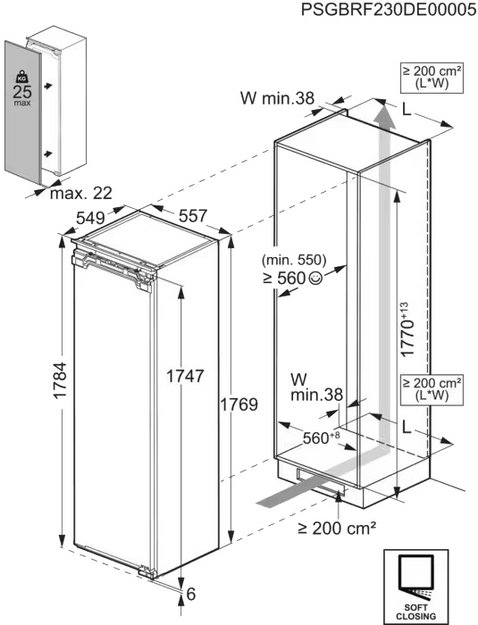 Встраиваемый холодильник AEG TK6DS181EC в Тюмени (preview 7)