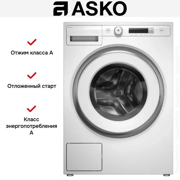 Стиральная машина Asko W3096RW в Тюмени (preview 12)