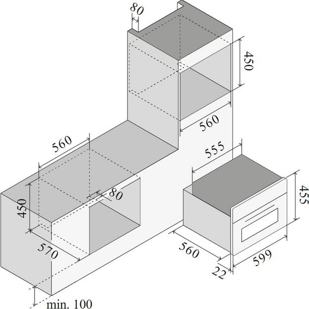 Духовой шкаф Ilve 645STCHSW/BK в Тюмени (preview 5)