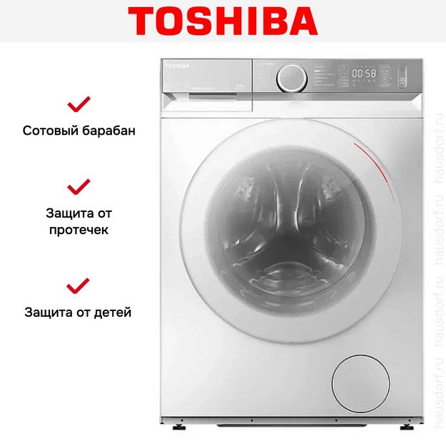 Стиральная машина Toshiba TW-BK100GF4RU(WS) в Тюмени (preview 6)