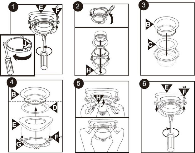 Измельчитель пищевых отходов Haier HDM-1155S в Тюмени (preview 3)