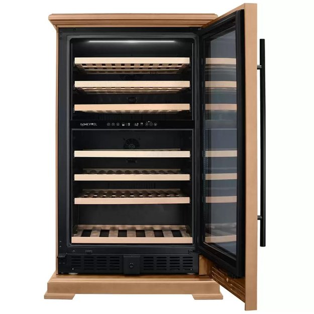 Винный шкаф Meyvel MV77PRO-KBT2 (Натуральный бук) в Тюмени (preview 6)